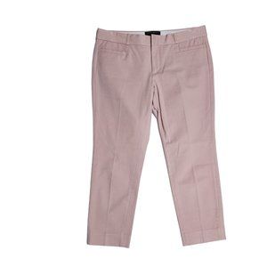 BANANA REPUBLIC Sloan Cropped Pant - Blush Pink - 6 Petite 6P